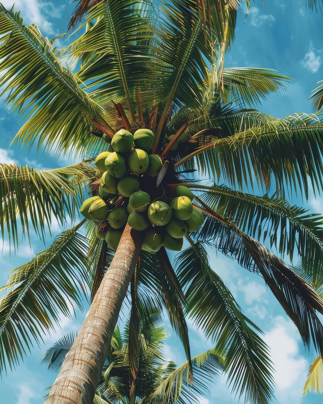 Sustainable coconut farming in Indonesia